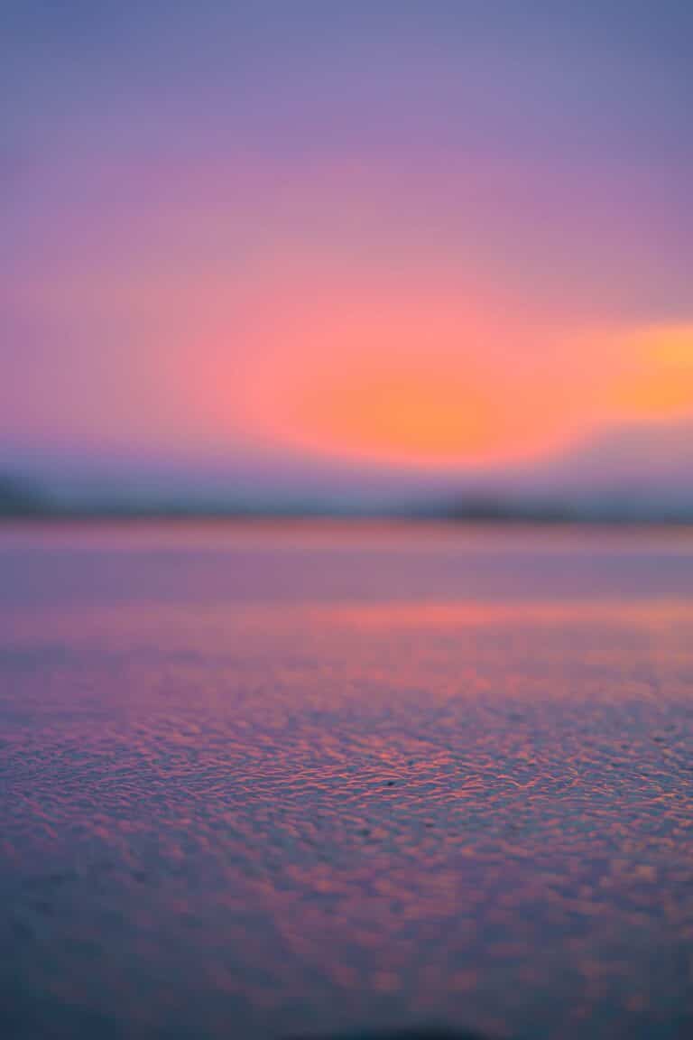 Sunset over the Gulf of Mexico from the beach